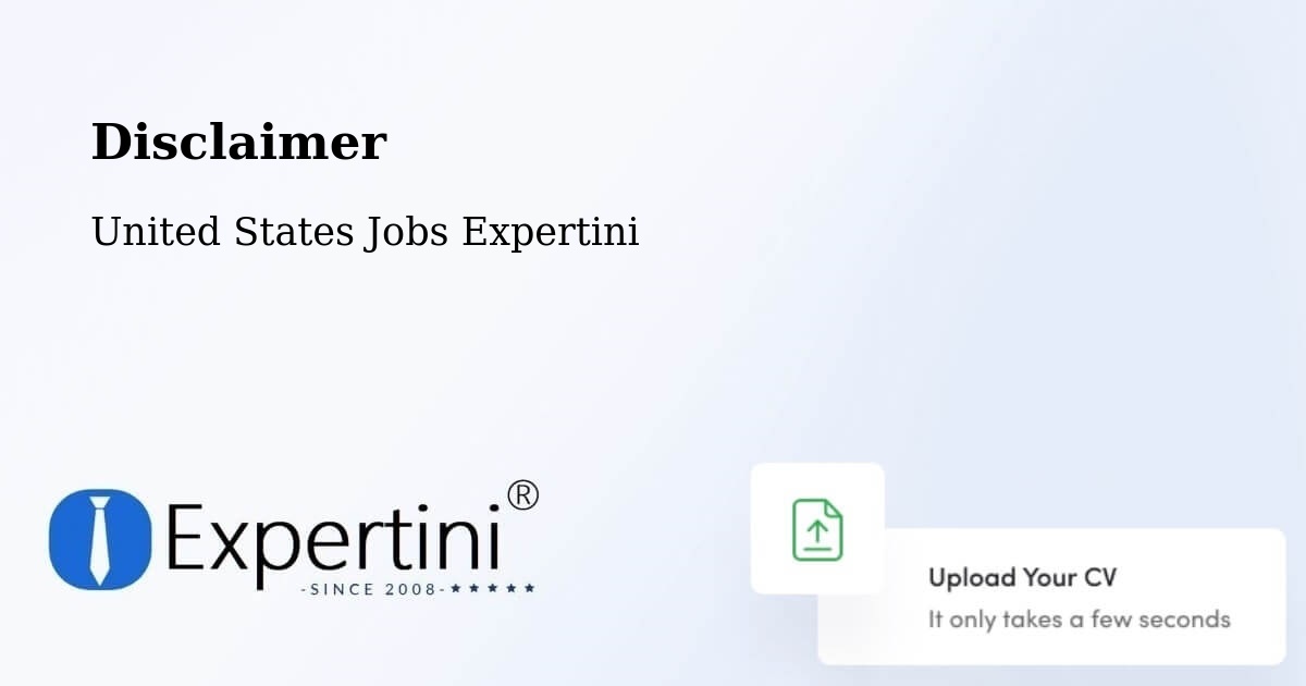 Disclaimer – Mullins - United States Jobs Expertini